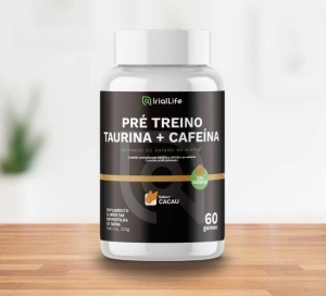 Pré- Treino Taurina + Caféina (Em Goma)